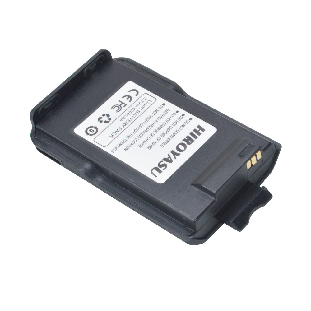 HIROYASU HI-B8 HI-R23 PoC Radio Rechargeable Lithium Battery Pack Replacement 3.7V 4000mAh