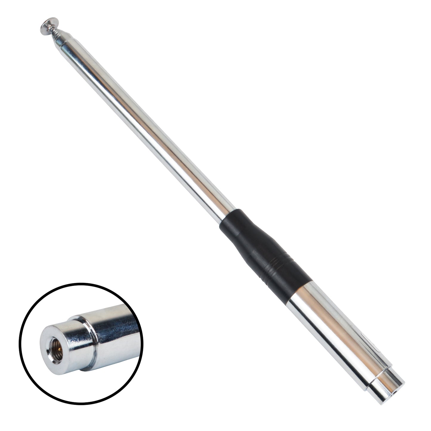 Hiroyasu NH-31 CB 27MHz Walkie Talkie Handheld Extended Antenna With Fold-Over 2.15dBi 20W BNC/SMA-Male/SMA-Female for Options