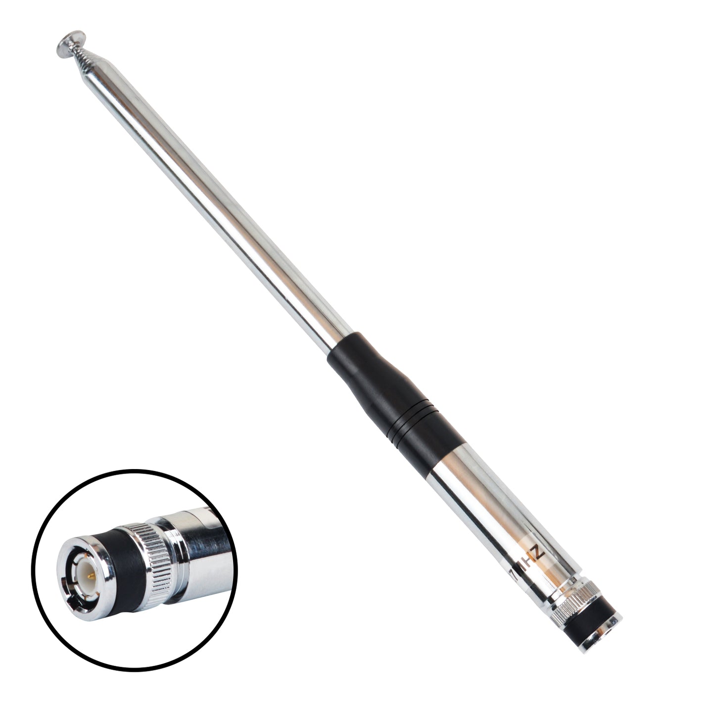 Hiroyasu NH-31 CB 27MHz Walkie Talkie Handheld Extended Antenna With Fold-Over 2.15dBi 20W BNC/SMA-Male/SMA-Female for Options