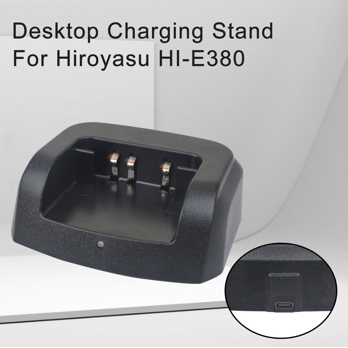 HIROYASU Walkie Talkie HI-E380 Desktop Charging Stand