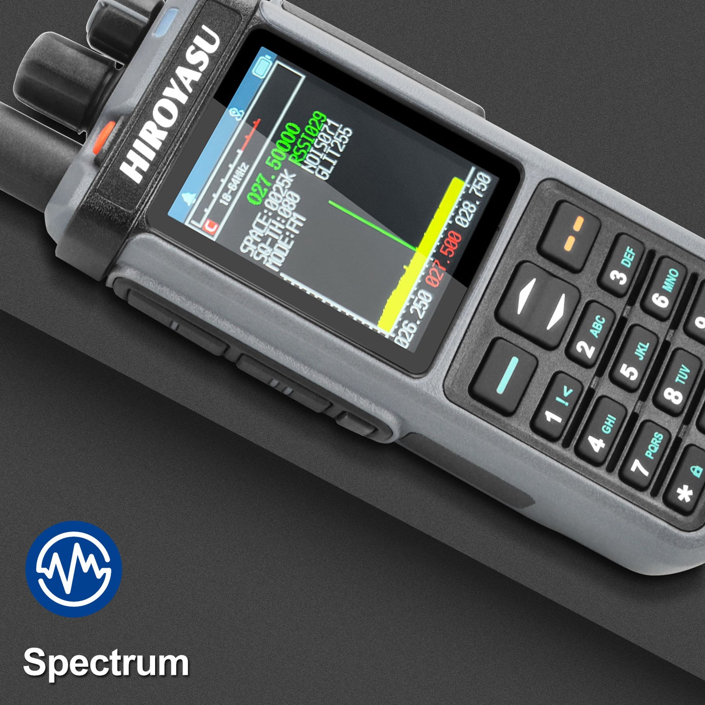 HIROYASU HW-UV938 HF Walkie Talkie SW MW LW 18-620MHz 840-1000MHz Air Band Full Band Cross-Band Repeater Scrambler NoAA AM/FM Rx