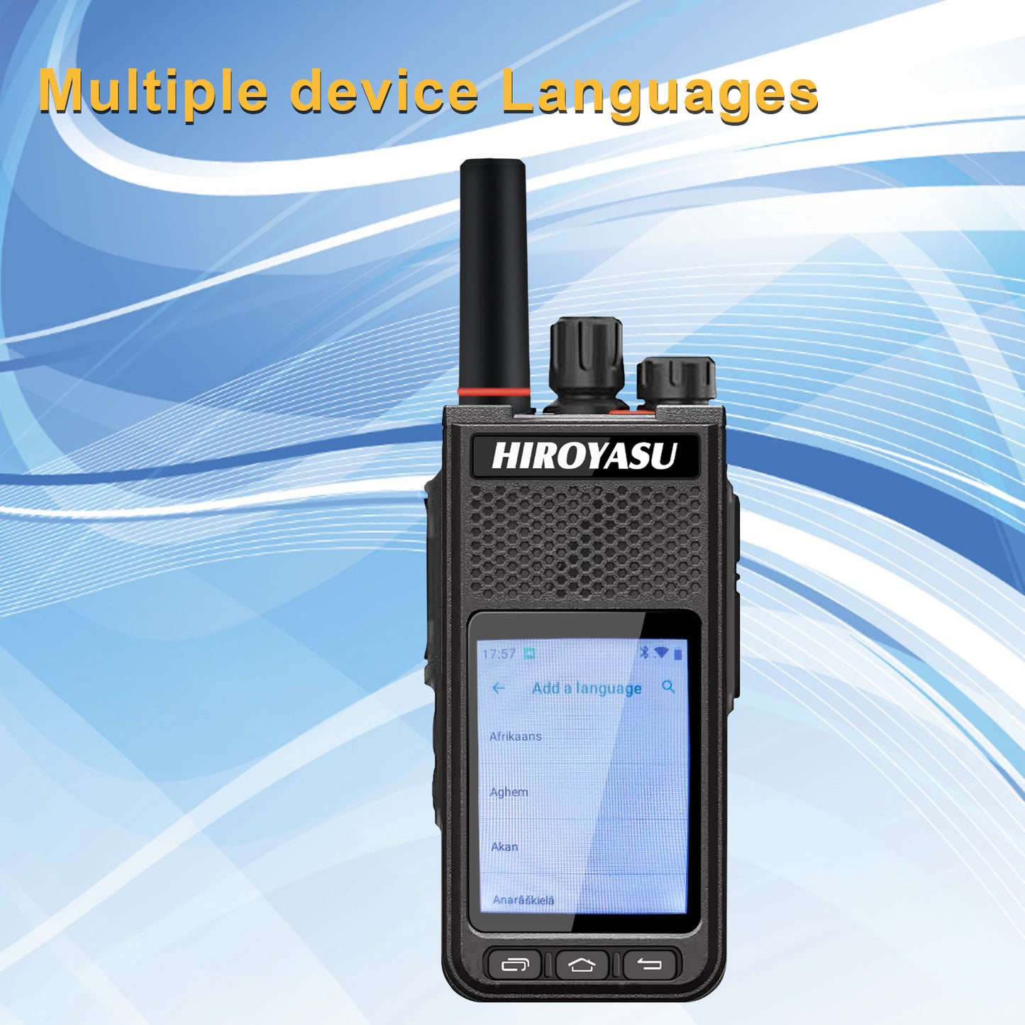 HIROYASU HI-B8Pro LTE PoC Radio