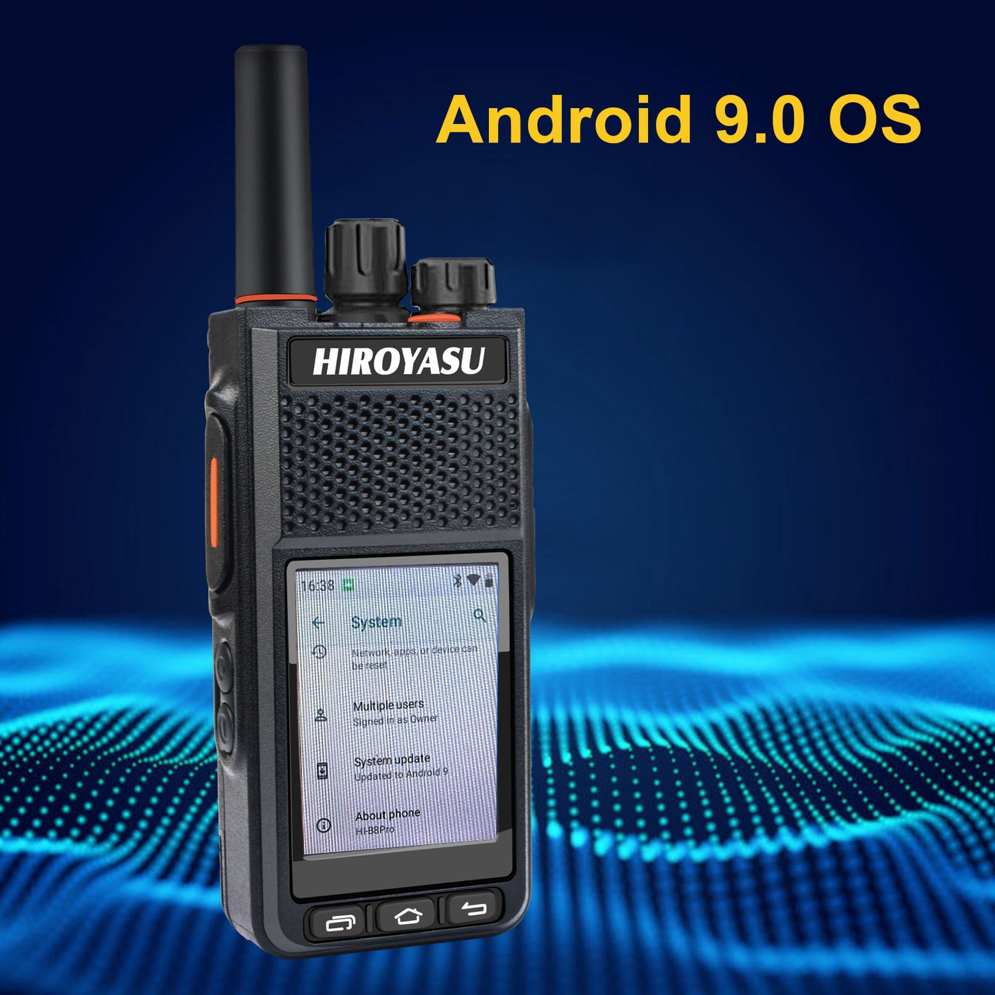 HIROYASU HI-B8Pro LTE PoC Radio