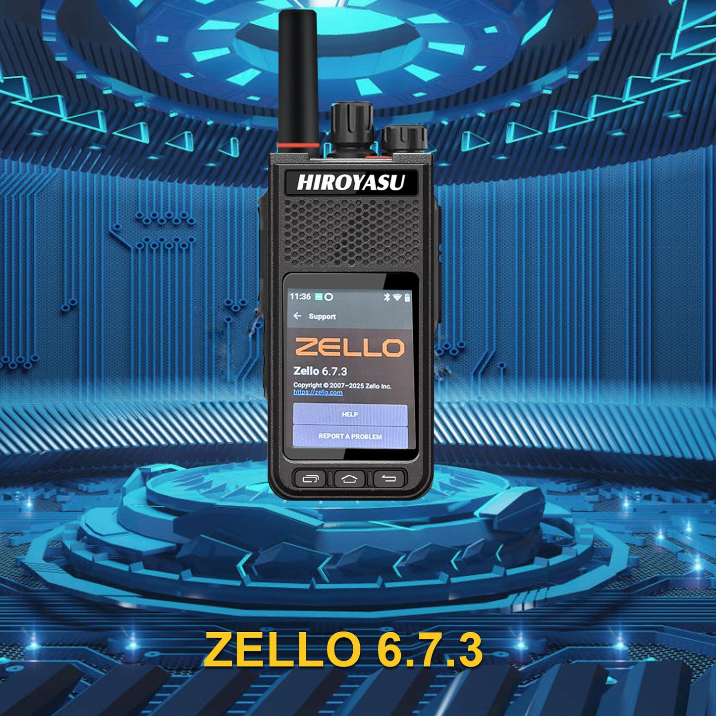 HIROYASU HI-B8Pro LTE PoC Radio