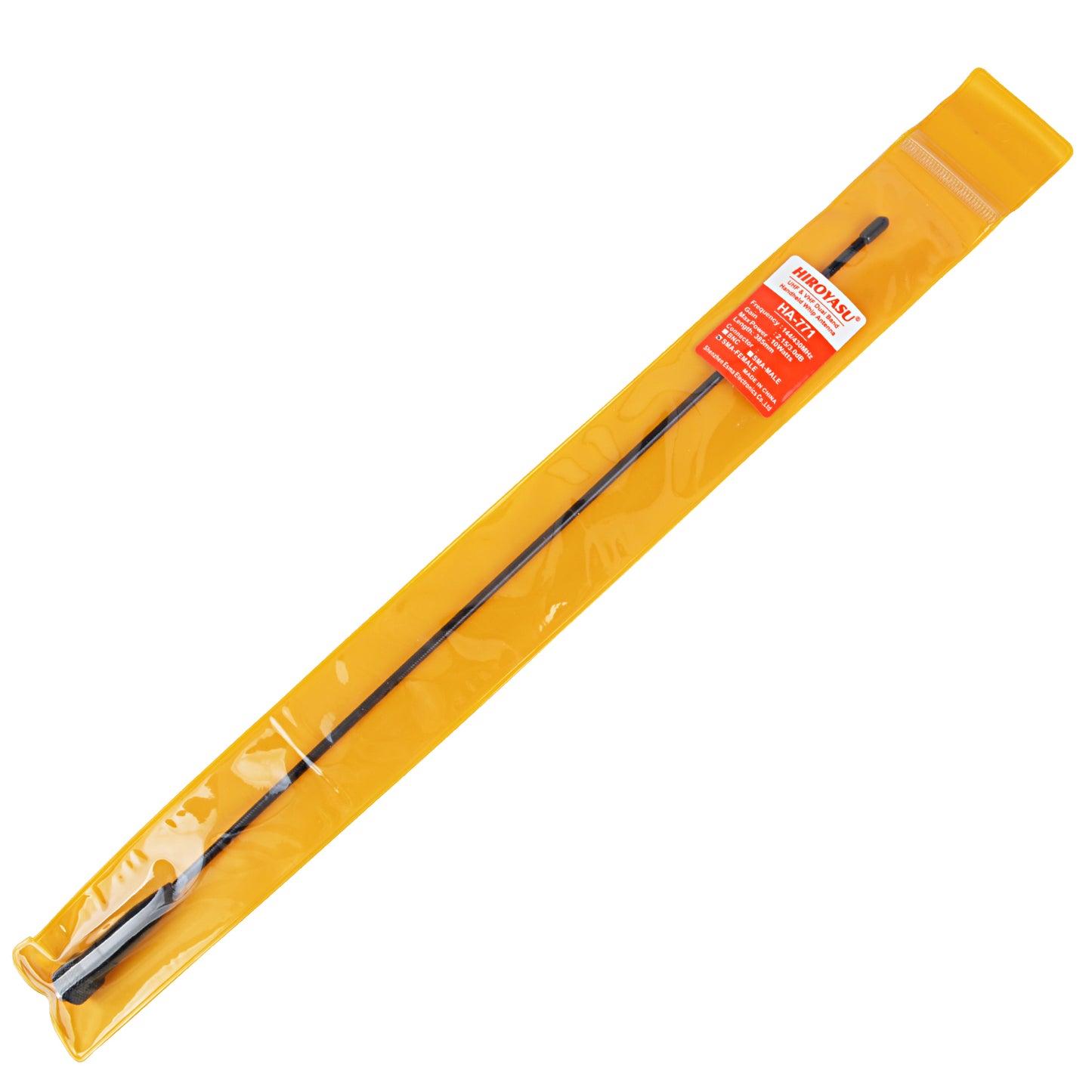 HIROYASU HA-771 VHF UHF 2M 70CM 144/430MHz 2.15/3.0dB High Gain Portable Whip Antenna Four Colors Optional
