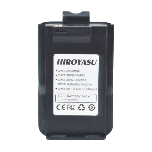 HIROYASU HI-B8 HI-R23 PoC Radio Rechargeable Lithium Battery Pack Replacement 3.7V 4000mAh
