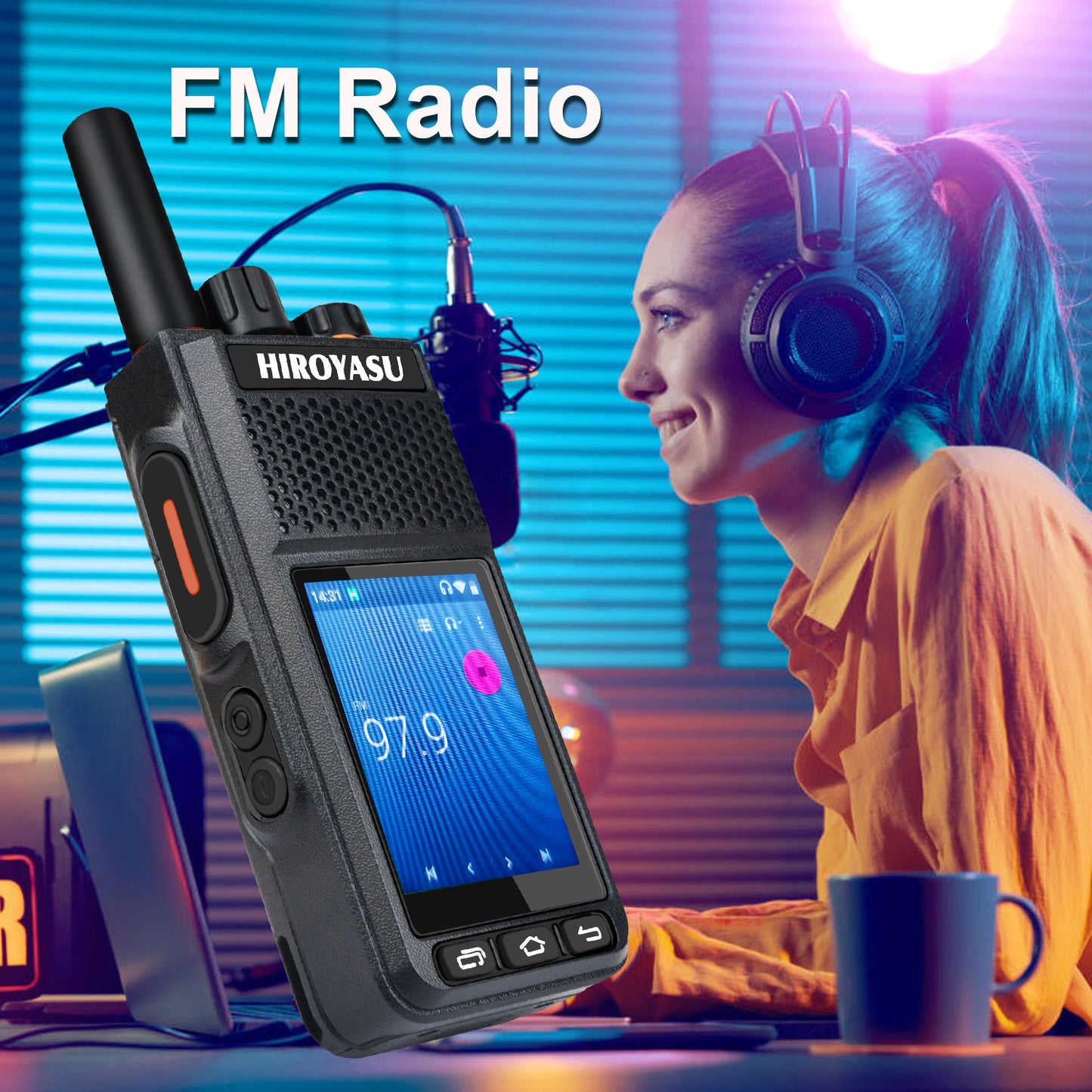 HIROYASU HI-B8Pro LTE PoC Radio