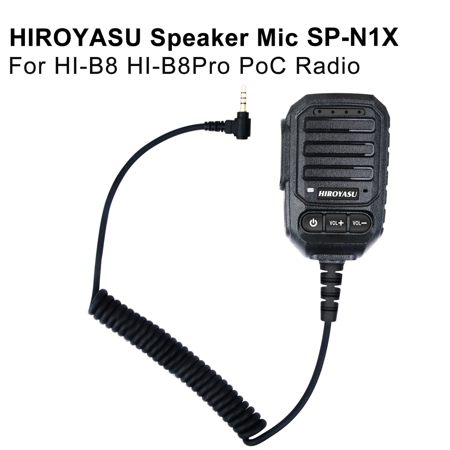 HIROYASU HI-B8 HI-B8Pro PoC Radio Speaker Microphone SP-N1X