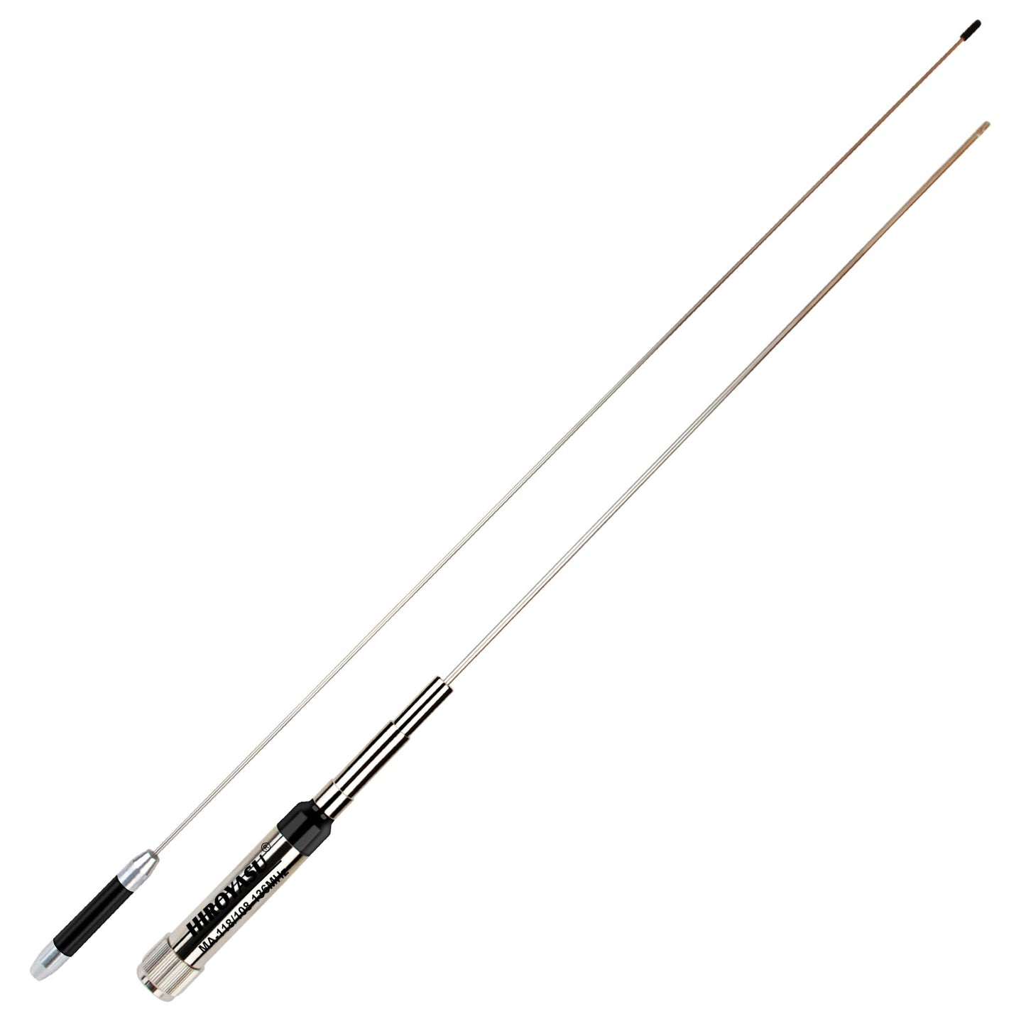 HIROYASU MA-118 Air Band Mobile Antenna 108-136MHz 2.15dB Aviation Frequency Car Walkie Talkie Antenna Two Segments