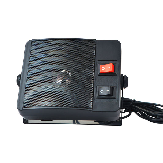 Heavy Duty Mobile Radio External Speaker 3.5mm Plug Loudspeaker for Hiroyasu IC-980Pro, IC-980Pro Max CQ-7373 Car Waklie Talkie