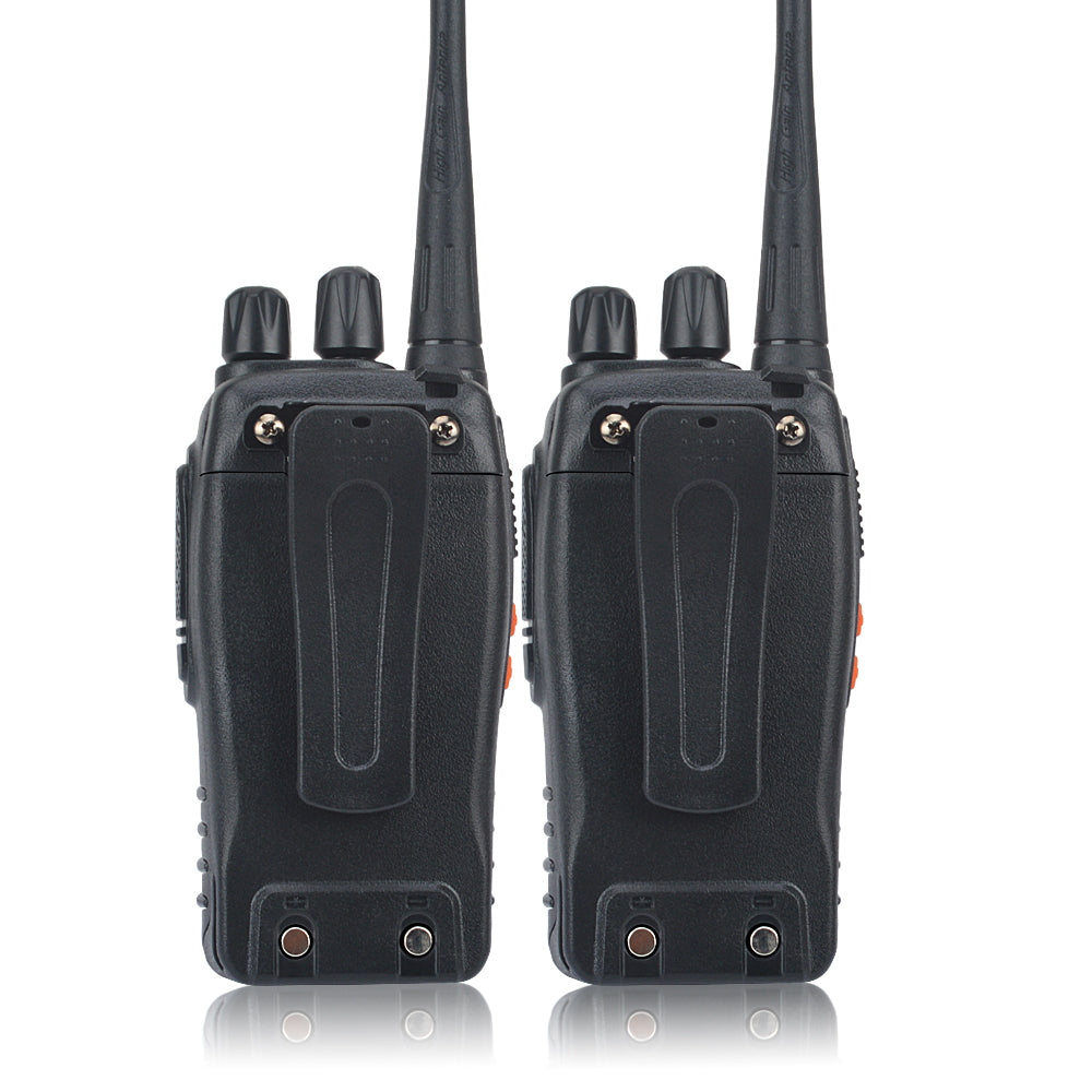 2pcs/Pack Baofeng BF-888S Walkie Talkie UHF VOX Radio 888s 400-470MHz 16Memory Channel with Earpiece