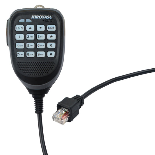 HIROYASU IC-980Pro IC-980Pro Max Mobile Radio Microphone Speaker HM-18 8Pins Connector
