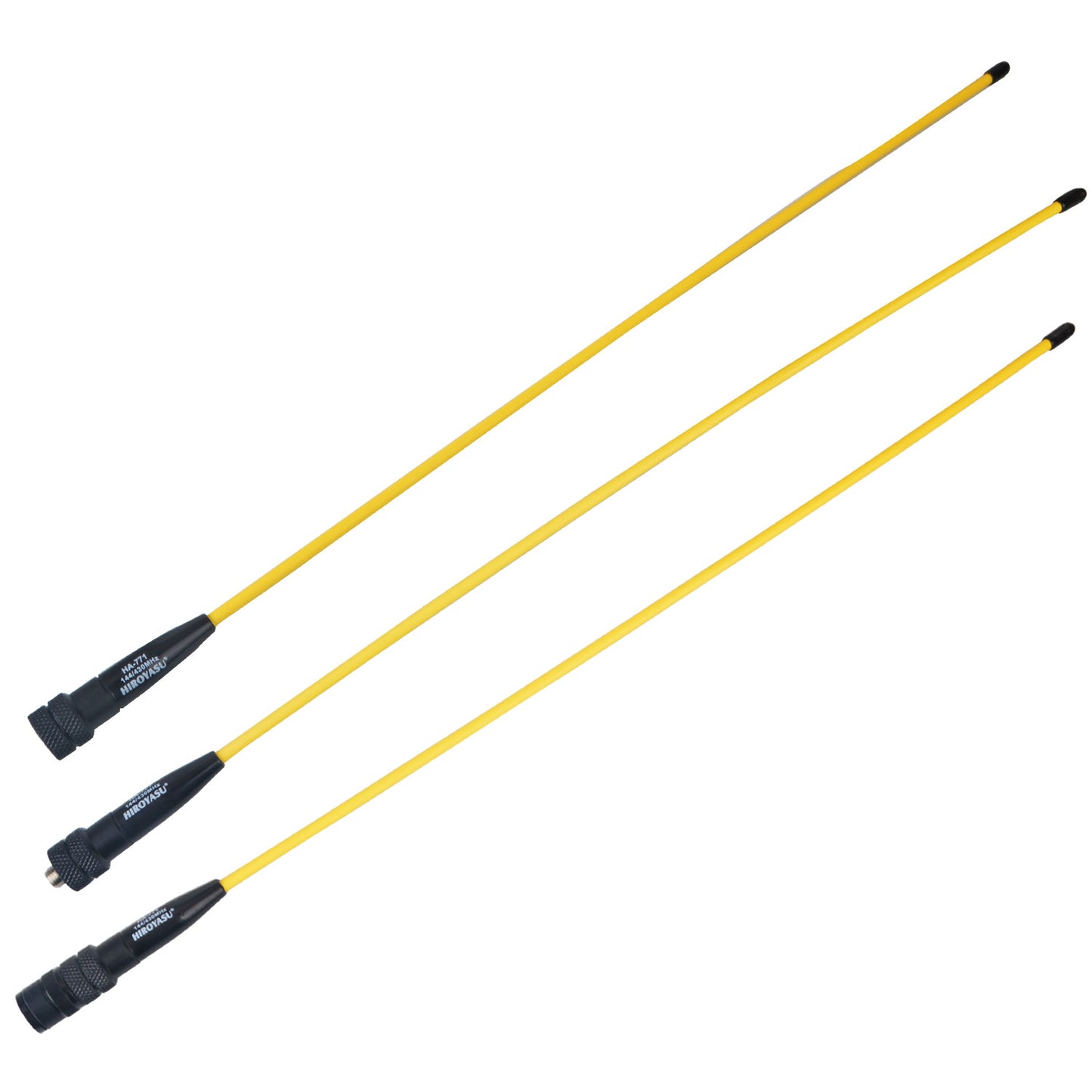 HIROYASU HA-771 VHF UHF 2M 70CM 144/430MHz 2.15/3.0dB High Gain Portable Whip Antenna Four Colors Optional