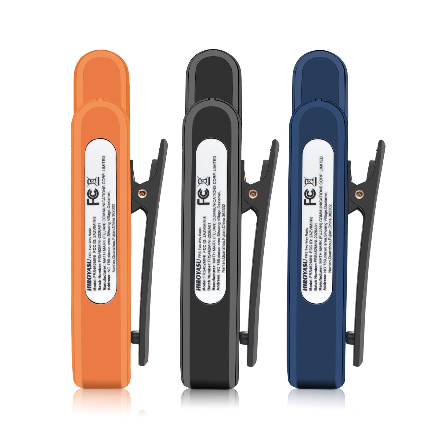 2pcs/Pack HIROYASU FRS Two Way Radio FRS462MINI Tiny Business Analog Walkie Talkies with Earpiece