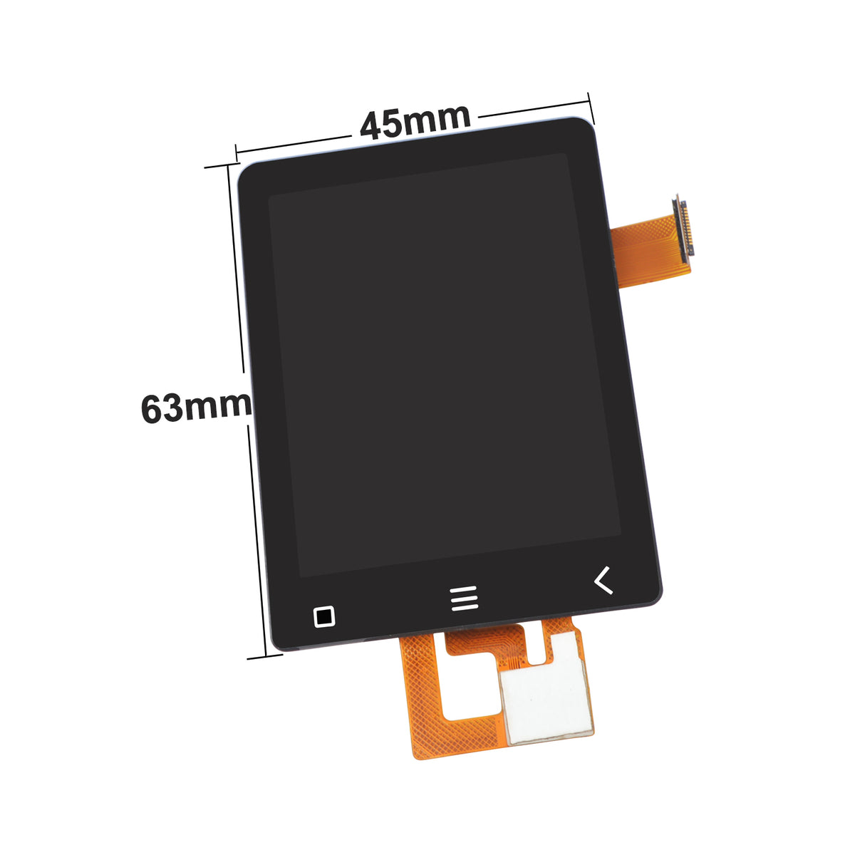 HIROYASU HI-B10 PoC Radio 2.4-inch LCD Replacement Parts