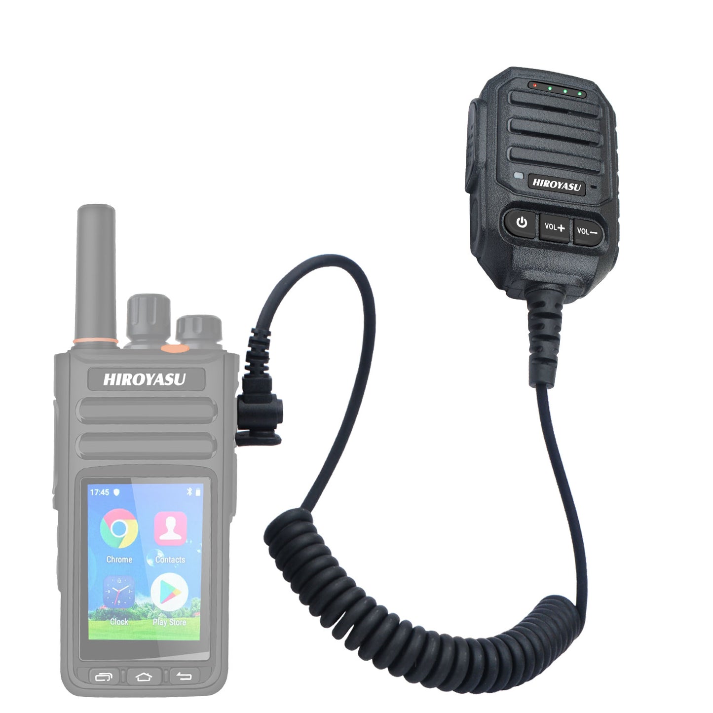HIROYASU HI-B8 HI-B8Pro PoC Radio Speaker Microphone SP-N1X