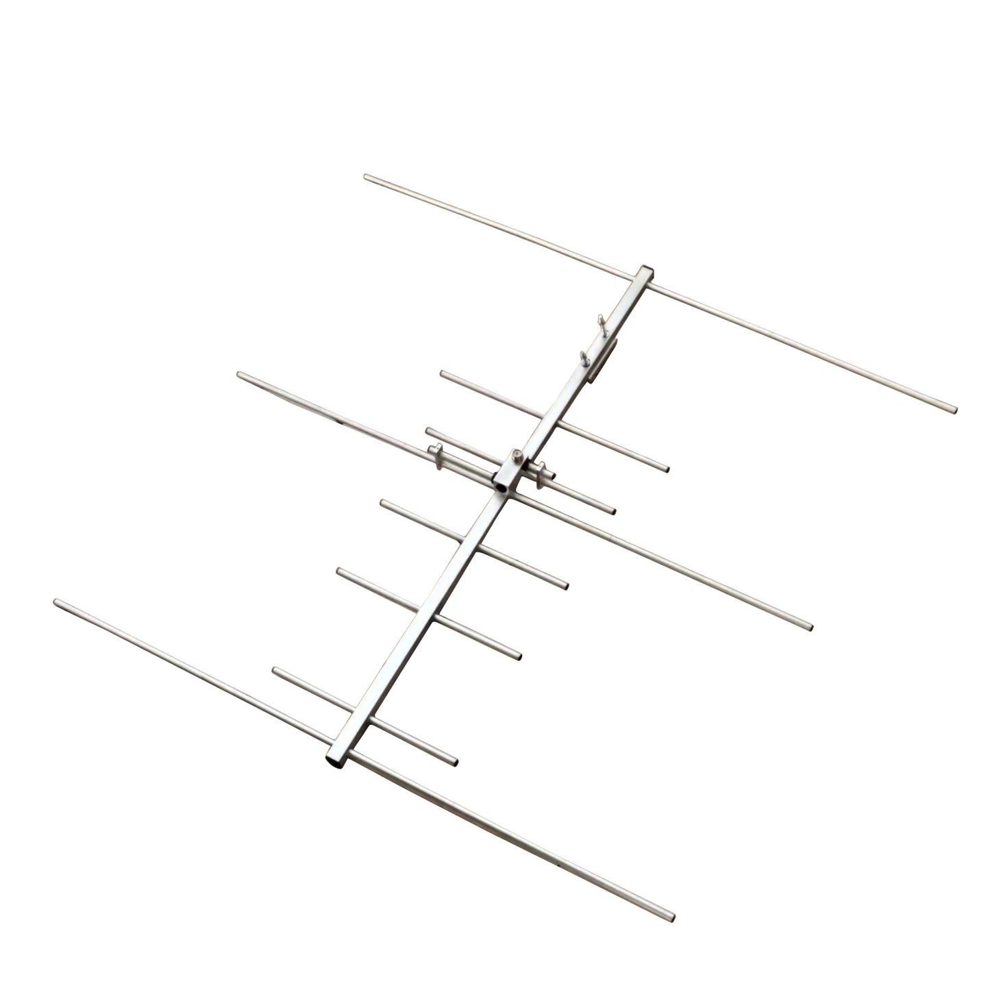 HIROYASU YA04UV Dual Band 144/430MHz GMRS 8-Element Directional High Gain Walkie Talkies Yagi Antenna 9.0dB VHF 11.5dB UHF 100W