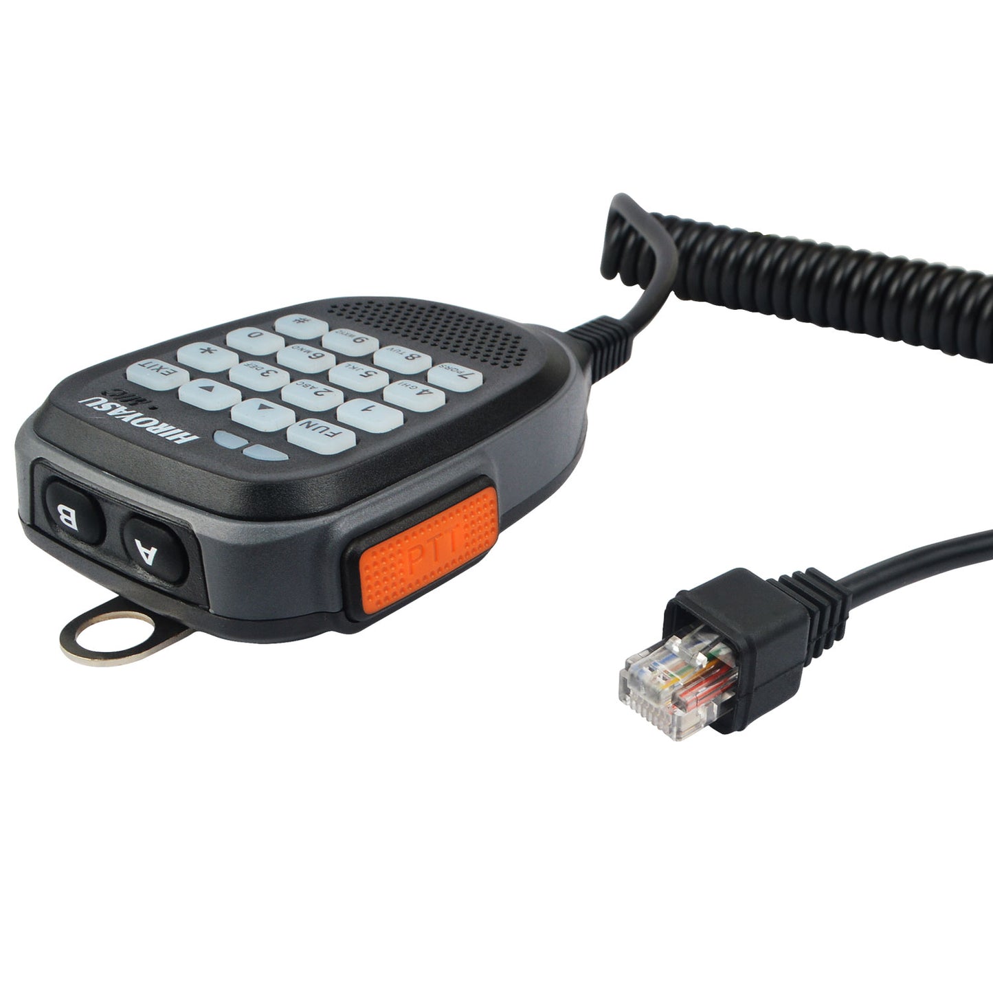 HIROYASU IC-980Pro IC-980Pro Max Mobile Radio Microphone Speaker HM-18 8Pins Connector