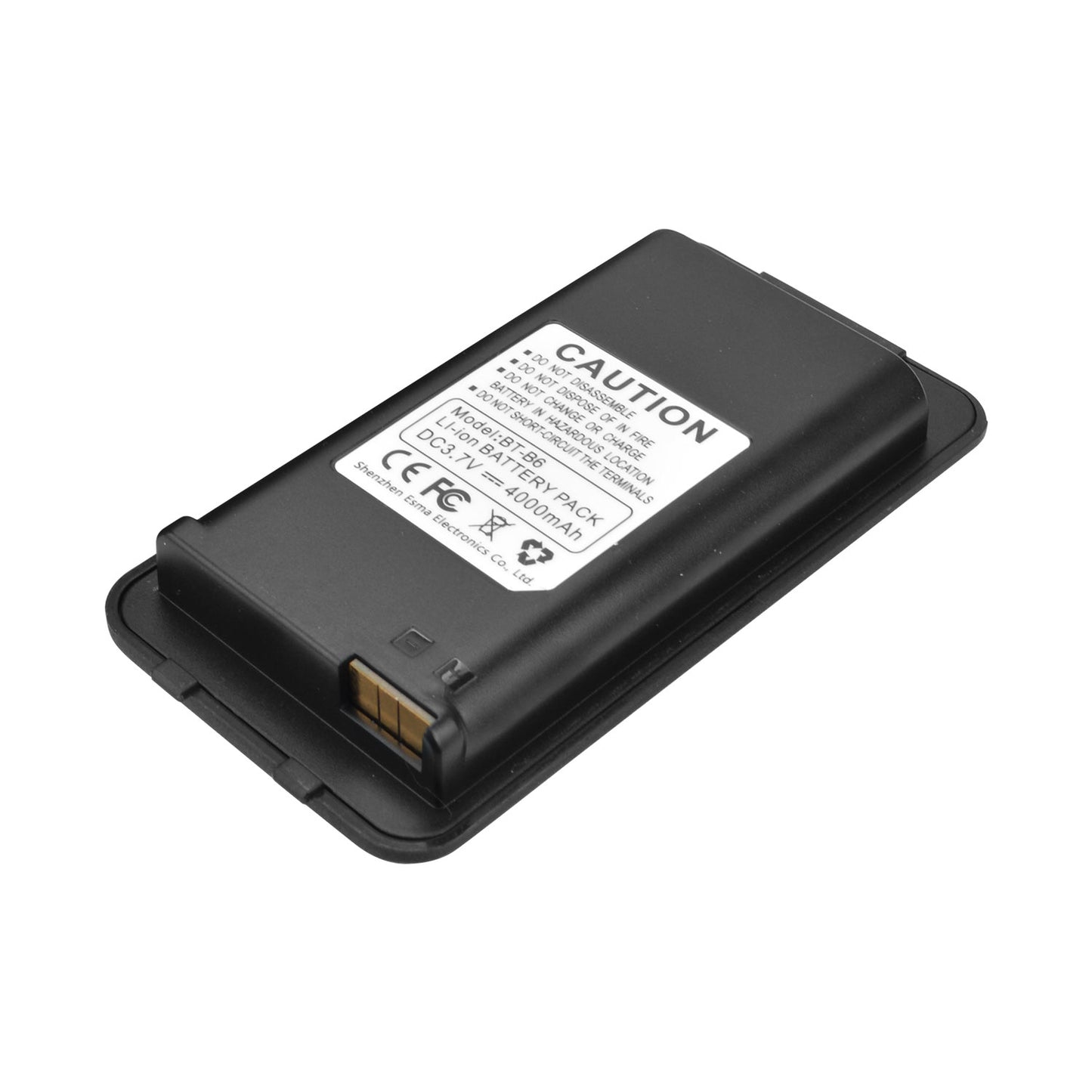 HI-B6 HIROYASU PoC Radio 3.7V 4000mAh Rechargeable Lithium Battery Pack