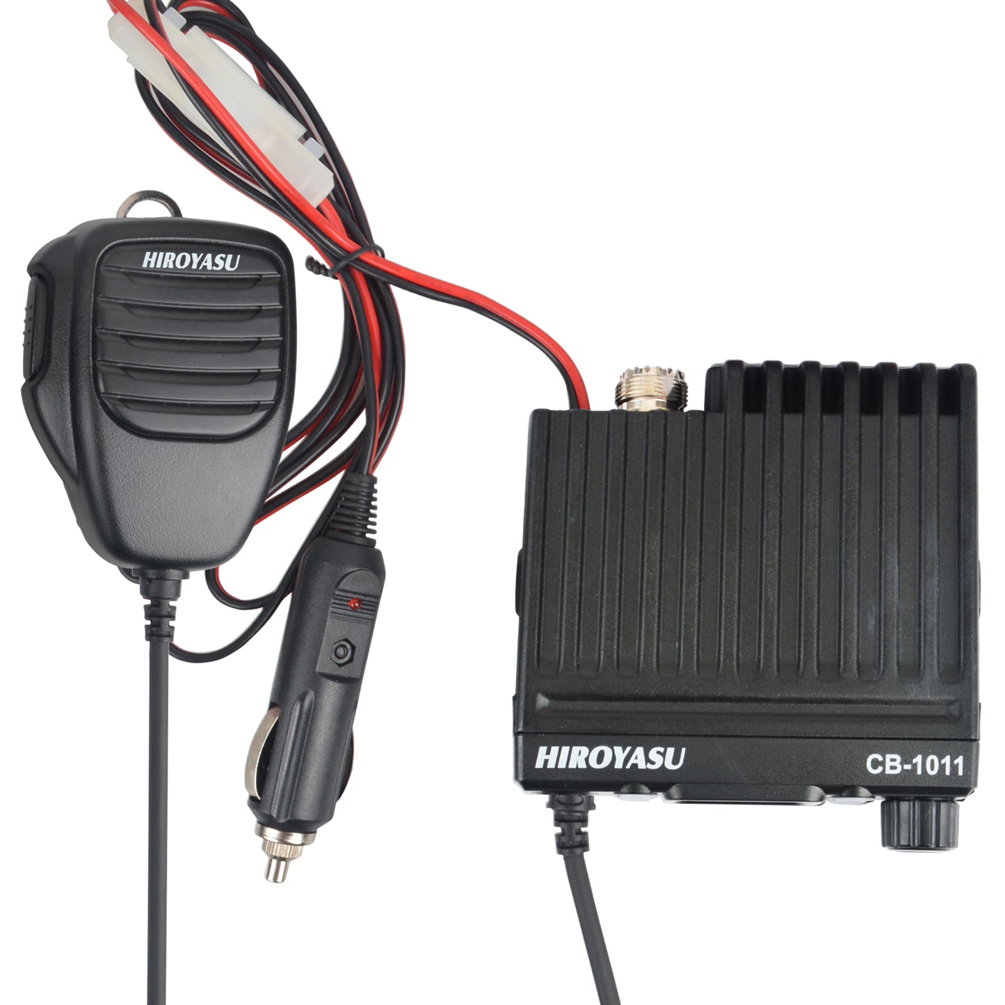 HIROYASU 11 Metroj Radio 27MHz CB-1011 CB Poŝtelefona Transceptor 40Ch FM/AM 8W Kompakta Mini Civitana Bando Walkie Talkie