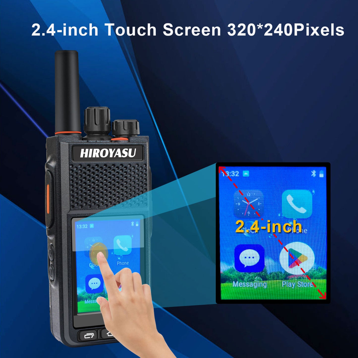 HIROYASU HI-B8Pro LTE PoC Radio