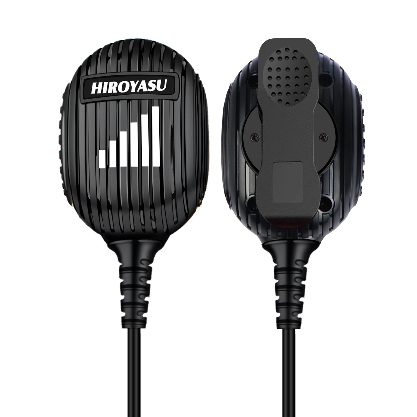 HIROYASU Q7 Walkie Talkie Speaker Microphone Palm Mic 2W 8ohm K plug with stretchable Spring Cable for baofeng UV-5RMINI UV-17PRO GPS Radio Quansheng UV-K5 UV-K5(8) Walkie Talkie