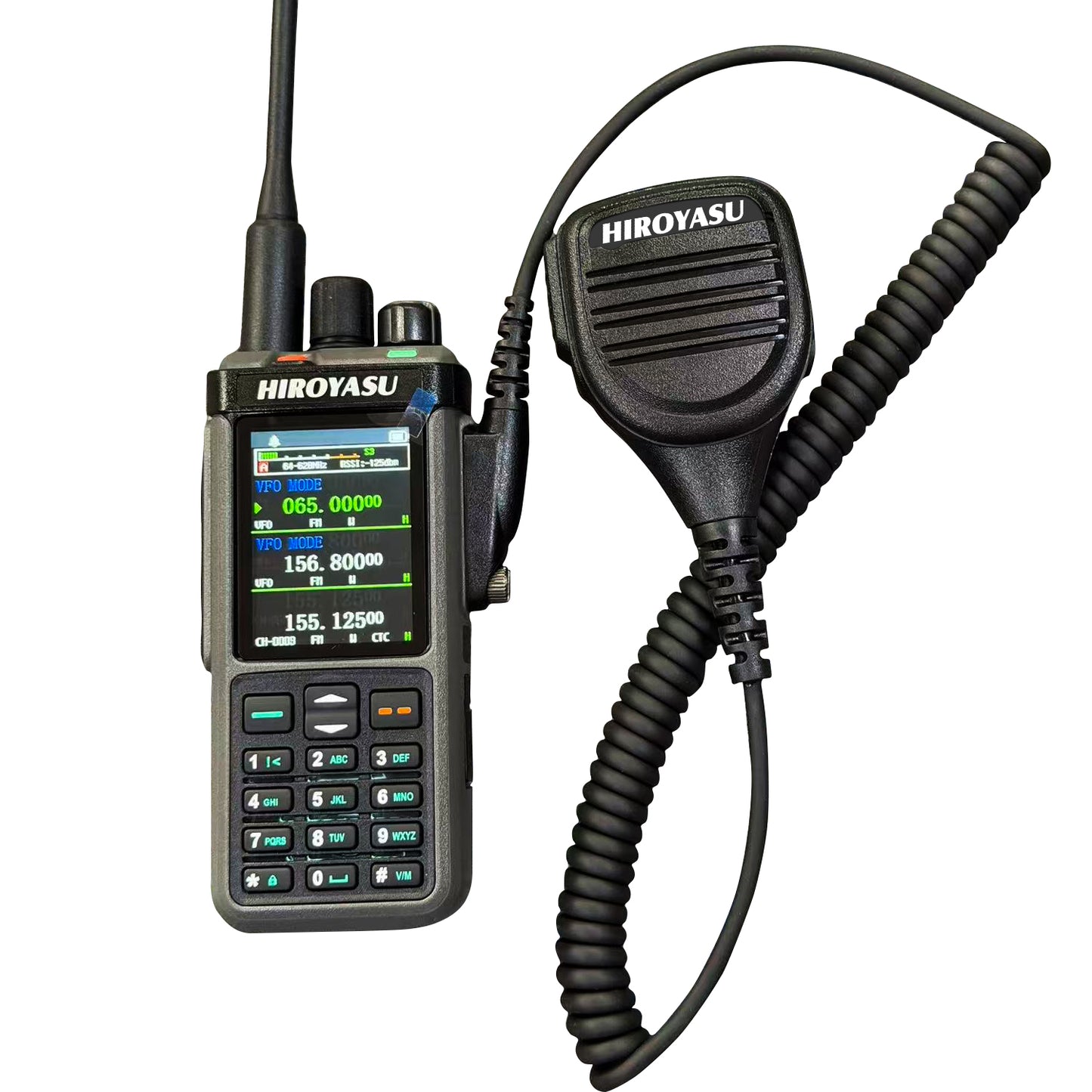 Hiroyasu HW-UV938 HW-UV910 HI-UV850Pro Walkie Talkie Speaker Microphone Palm Hand Mic