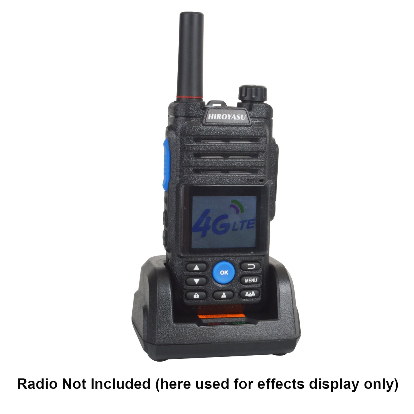 Hiroyasu HI-B8 HI-R23 Android Zello Walkie Talkie PoC Radio Desktop Charger Base Cradle with Mico USB Charging Cable
