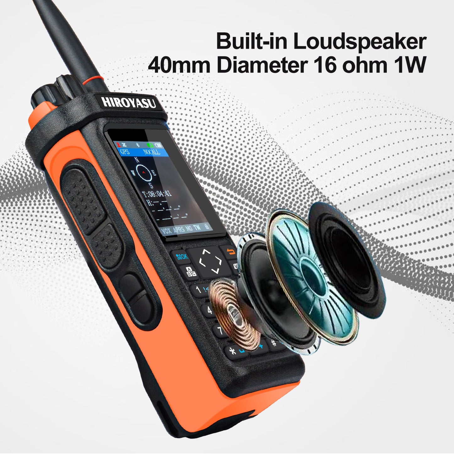 Hiroyasu Radio HI-UV850Pro FM/AM/SSB 10W Bluetooth Program GPS APRS Shortwave Multi-Band DTMF Scrambler FM Amateur Handheld Ham Walkie Talkie