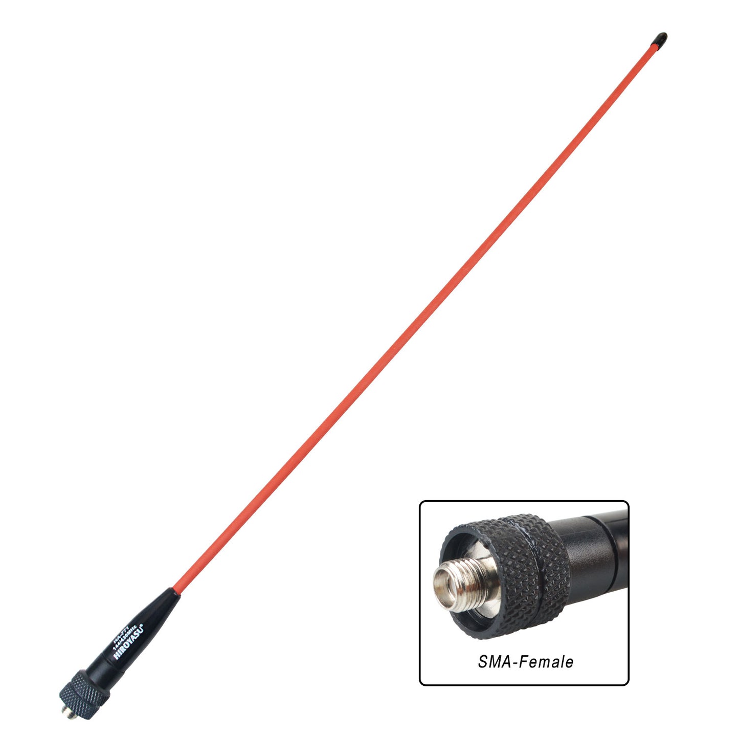 HIROYASU HA-771 VHF UHF 2M 70CM 144/430MHz 2.15/3.0dB High Gain Portable Whip Antenna Four Colors Optional